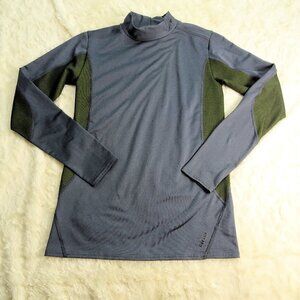 Reebok Gray Playdry L/S Shirt Size Boys XL(18-20)